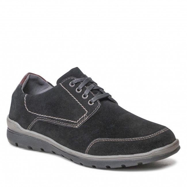 Scarpe basse Lanetti - MBS-TOLEDO-06 Black