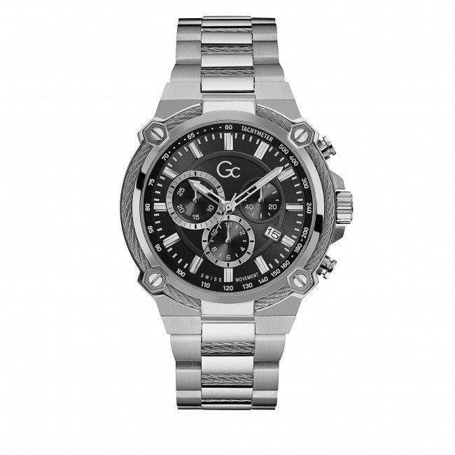 Orologio GC - Y24003G2MF Silver/Silver