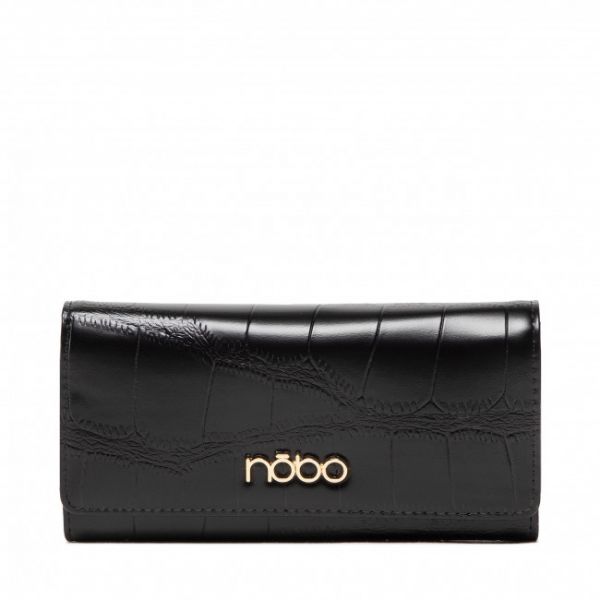 Portafoglio grande da donna NOBO - NPUR-M0330-C020 Nero
