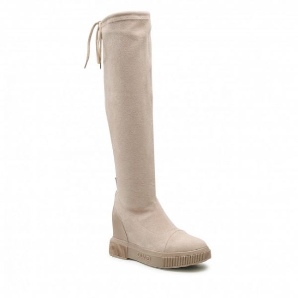 Stivali QUAZI - NATTALIE-02 Beige Stivali QUAZI - NATTALIE-02 Beige