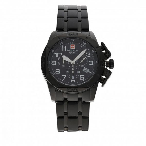 Orologio SWISS ALPINE MILITARY - 7063.9177 Black/Black