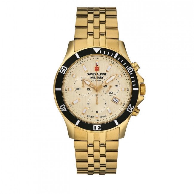 Orologio SWISS ALPINE MILITARY - 7022.9111 Gold