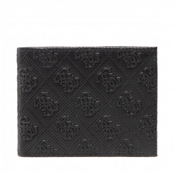 Portafoglio grande da uomo Guess - Escape (CH) Slg SMESCH LEA27 BLA