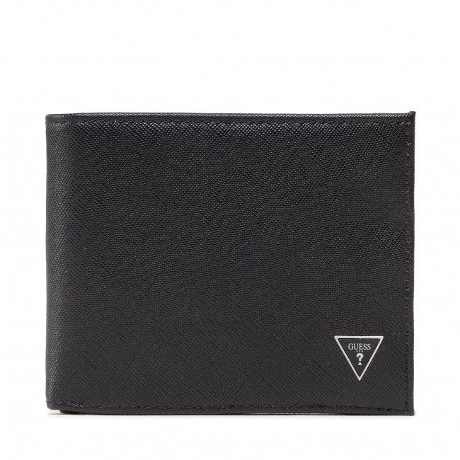 Portafoglio grande da uomo Guess - Certosa Billfold W C.P. SMCRTO LEA20 BLA