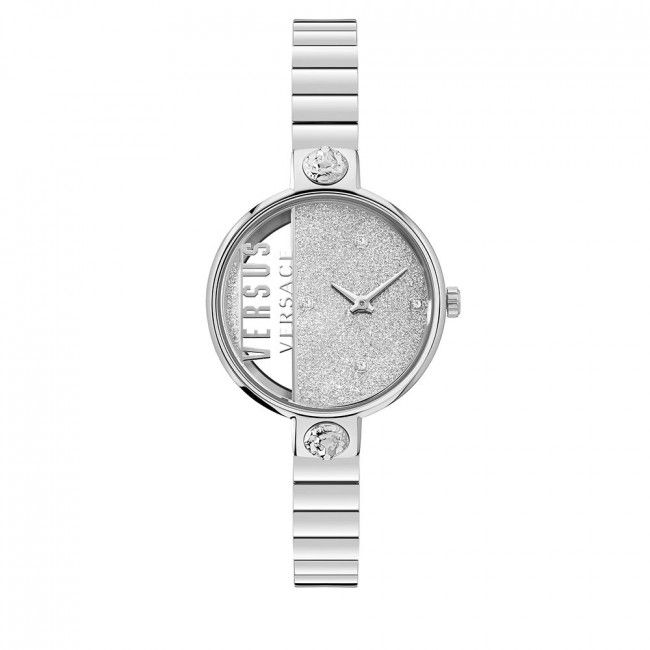 Orologio Versus Versace - Rue Denoyez Glitte VSPZV0121 Silver/Silver