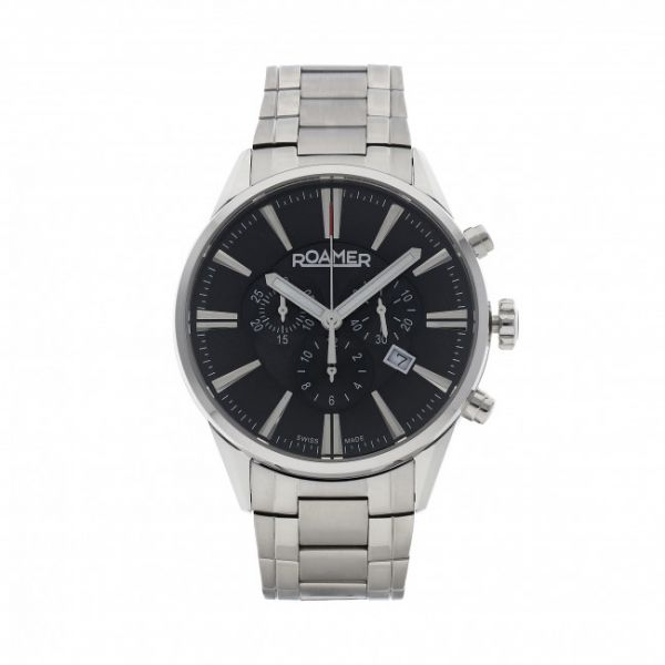 Orologio ROAMER - Superior Chrono 508837 41 55 50 Silver/Silver