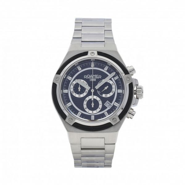 Orologio ROAMER - Tempomaster Chrono 221837 41 55 20 Silver
