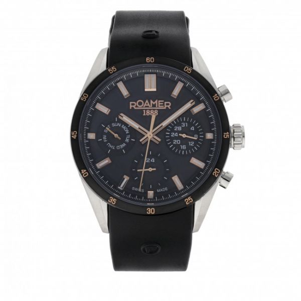 Orologio ROAMER - Superior Multifunction 508982 41 55 05 Black/Black