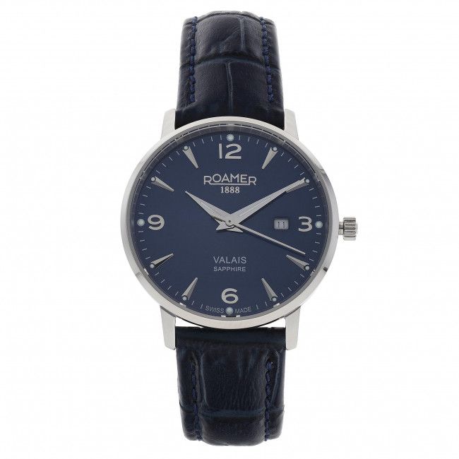 Orologio ROAMER - Valais 958844 41 44 05 Silver/Navy