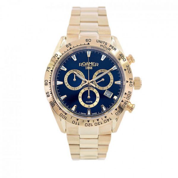 Orologio ROAMER - Monza 100 850837 48 45 20 Gold/Gold