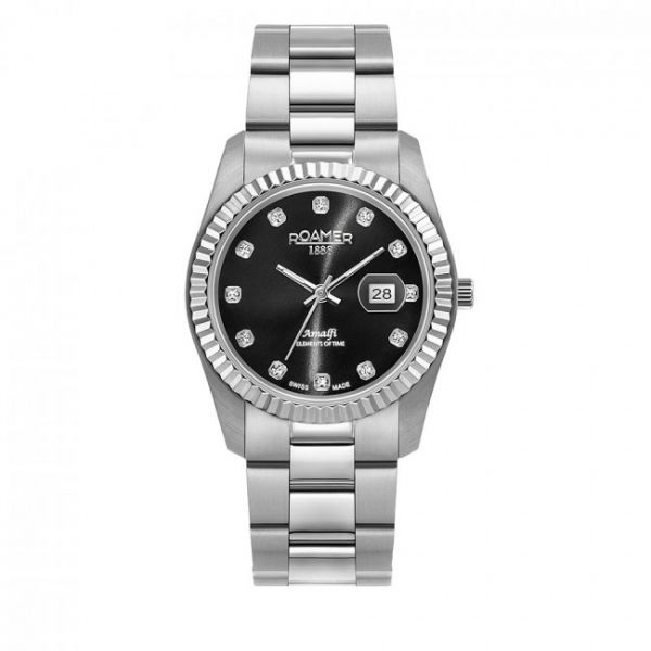 Orologio ROAMER - Amalfi 852844 41 59 20 Silver/Silver Orologio ROAMER - Amalfi 852844 41 59 20 Silver/Silver