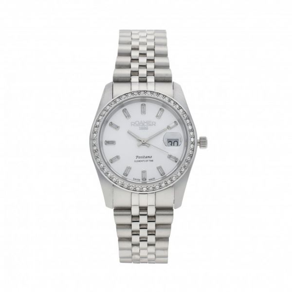 Orologio ROAMER - Positano 853858 41 19 20 Silver/Silver Orologio ROAMER - Positano 853858 41 19 20 Silver/Silver