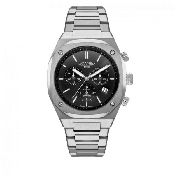 Orologio ROAMER - Stingray R7 Chrono 854837 41 55 50 Silver/Silver