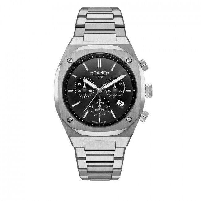 Orologio ROAMER - Stingray R7 Chrono 854837 41 55 50 Silver/Silver