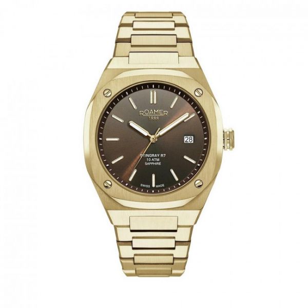 Orologio ROAMER - Stingray R7 854833 48 65 50 Gold