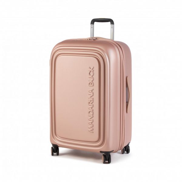 Valigia rigida media Mandarina Duck - Logoduck + P10SZV3223S Rose Gold Valigia rigida media Mandarina Duck - Logoduck + P10SZV3223S Rose Gold