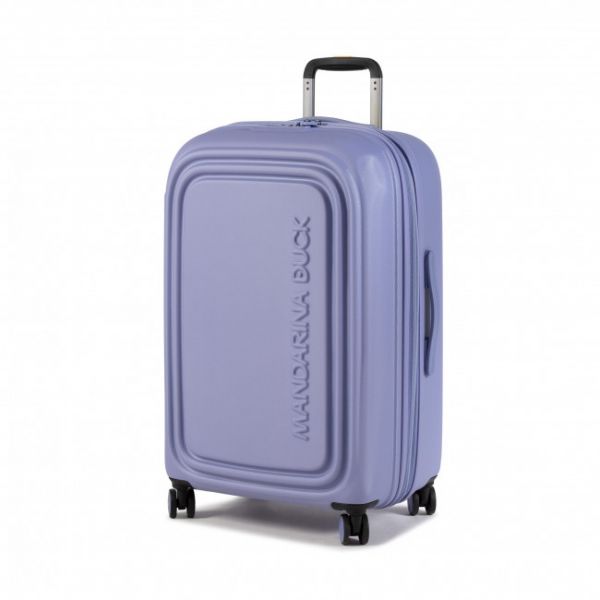 Valigia rigida media MANDARINA DUCK - Logoduck + P10SZV3228X Purple Impression Valigia rigida media MANDARINA DUCK - Logoduck + P10SZV3228X Purple Impression