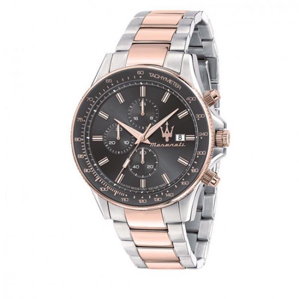 Orologio Maserati - Sfida R8873640014 Silver/Rose Gold