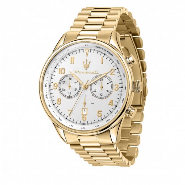 Orologio MASERATI - Tradizione R8873646003 Yellow Gold