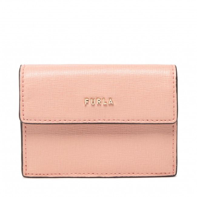 Portafoglio piccolo da donna Furla - Babylon PCY9UNO-B30000-1086S-1-007-20-CN-P Pesca/Perla e int.