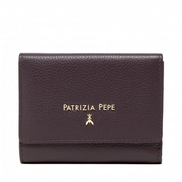 Portafoglio grande da donna Patrizia Pepe - CQ7081/L001-M425 Dark Blazon Purple