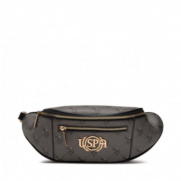 Marsupio U.S. Polo Assn. - Hampton Soft Waist Bag BEUHD5657WVG000 Black Marsupio U.S. Polo Assn. - Hampton Soft Waist Bag BEUHD5657WVG000 Black