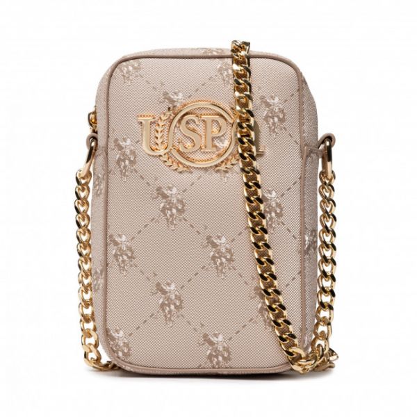 Borsetta U.S. POLO ASSN. - Hampton BEUHD5662WVG502 Beige Borsetta U.S. POLO ASSN. - Hampton BEUHD5662WVG502 Beige