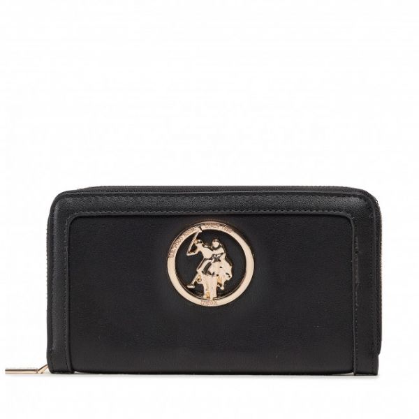 Portafoglio grande da donna U.S. POLO ASSN. - Stateside BIUS55691WVP000 Black