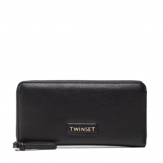 Portafoglio grande da donna TWINSET - 222TB7437 Nero 00006