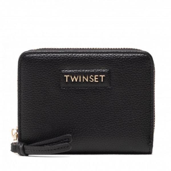 Portafoglio grande da donna TWINSET - 222TB7438 Nero 00006
