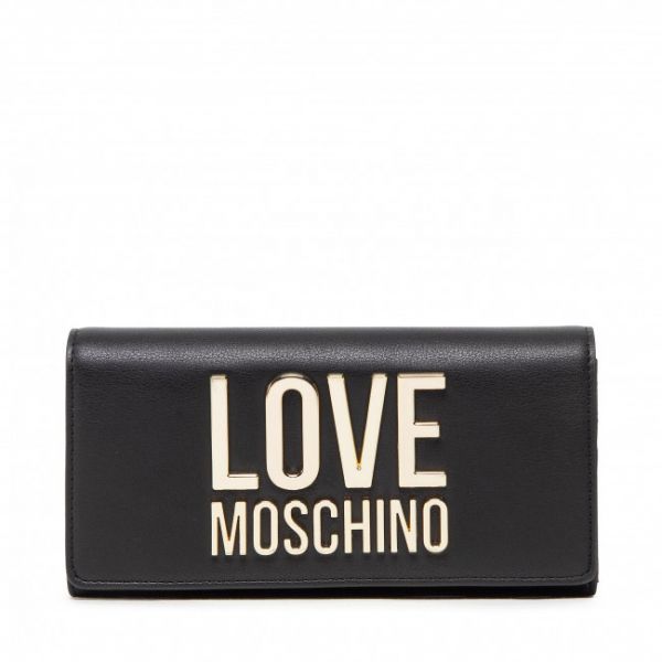 Portafoglio grande da donna LOVE MOSCHINO - JC5614PP1FLJ000A Nero