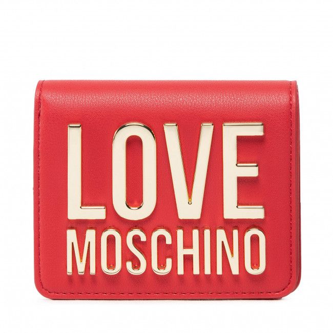 Portafoglio piccolo da donna LOVE MOSCHINO - JC5612PP1FLJ050A Rosso