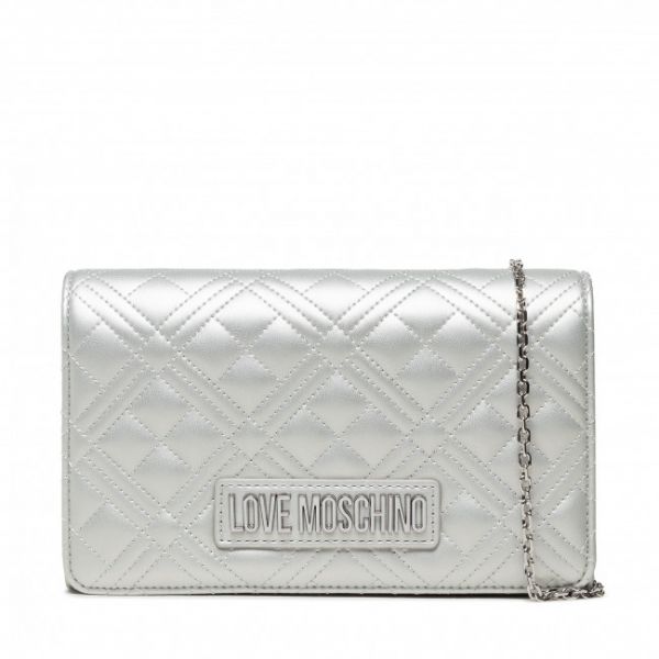 Borsetta LOVE MOSCHINO - JC4079PP1FLA0902 Argento Borsetta LOVE MOSCHINO - JC4079PP1FLA0902 Argento