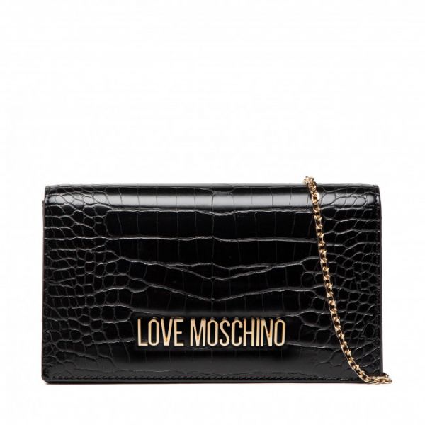 Borsetta LOVE MOSCHINO - JC4098PP1FLF0000 St.Croco Nero Borsetta LOVE MOSCHINO - JC4098PP1FLF0000 St.Croco Nero