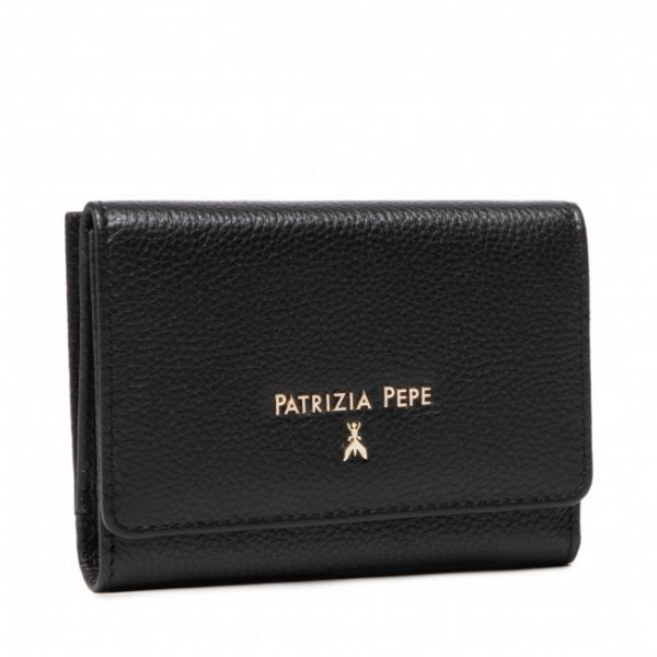Portafoglio grande da donna Patrizia Pepe - CQ7081/L001-K103 Nero