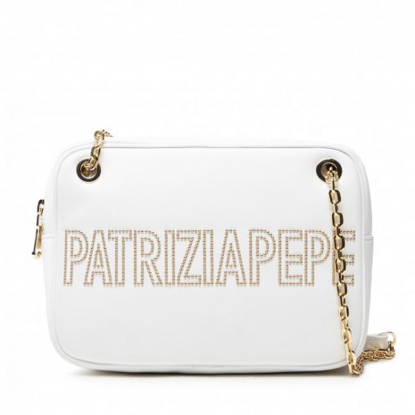 Borsetta PATRIZIA PEPE - 8B0033/L024-W146 Bianco Borsetta PATRIZIA PEPE - 8B0033/L024-W146 Bianco