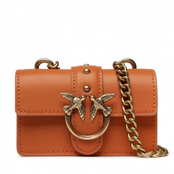Borsetta Pinko - Love Micro Simply AL 22-23 PLTT 1P22XN Y5H7 Orange A80Q Borsetta Pinko - Love Micro Simply AL 22-23 PLTT 1P22XN Y5H7 Orange A80Q