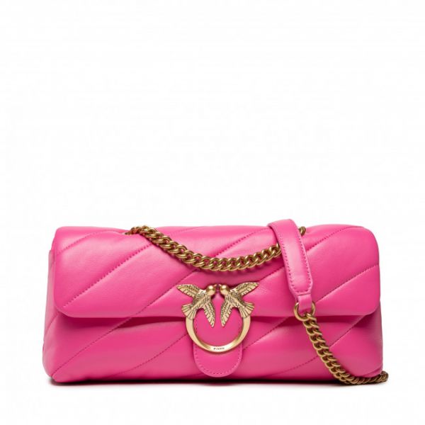 Borsetta Pinko - Love Baguette Classic Puff Maxi AI PLTT 1P22QY A03J Pink P01Q Borsetta Pinko - Love Baguette Classic Puff Maxi AI PLTT 1P22QY A03J Pink P01Q