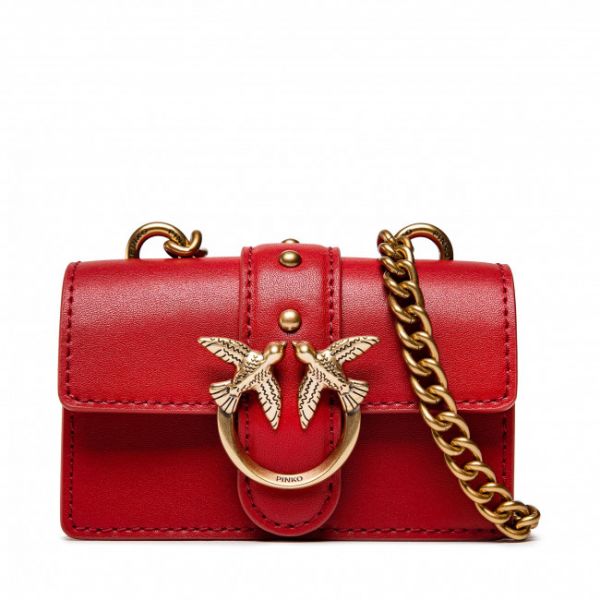 Borsetta Pinko - Love Micro Simply AL 22-23 PLTT 1P22XN Y5H7 Ruby Red R72Q Borsetta Pinko - Love Micro Simply AL 22-23 PLTT 1P22XN Y5H7 Ruby Red R72Q