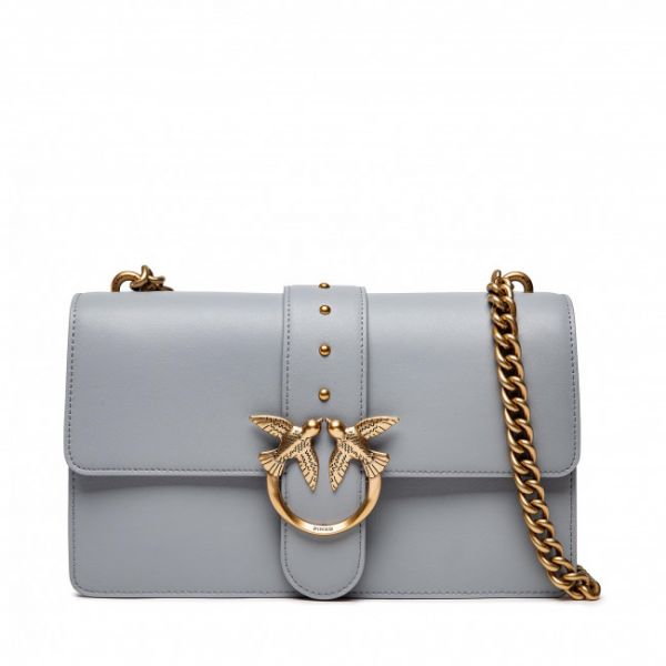 Borsetta PINKO - Love Classic Icon Simply 16 C AI 22-23 PLTT 1P22TR Y5H7 Grey I47Q Borsetta PINKO - Love Classic Icon Simply 16 C AI 22-23 PLTT 1P22TR Y5H7 Grey I47Q