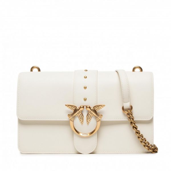 Borsetta Pinko - Love Classic Icon Simply 15 Cl. AI 22-23 PLTT 1P22TS Y5H7 Avorio Z14Q Borsetta Pinko - Love Classic Icon Simply 15 Cl. AI 22-23 PLTT 1P22TS Y5H7 Avorio Z14Q