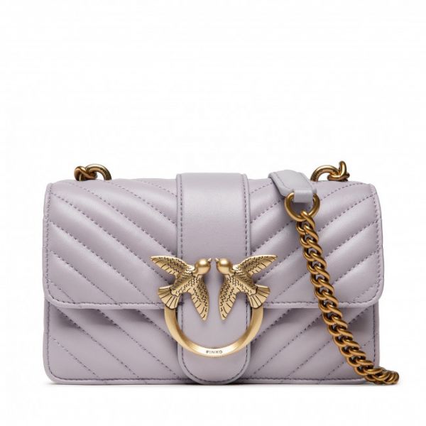 Borsetta PINKO - Love Mini Icon Chevron Cl AI 22-23 PLTT 1P22UJ A03Z Frey I41Q Borsetta PINKO - Love Mini Icon Chevron Cl AI 22-23 PLTT 1P22UJ A03Z Frey I41Q
