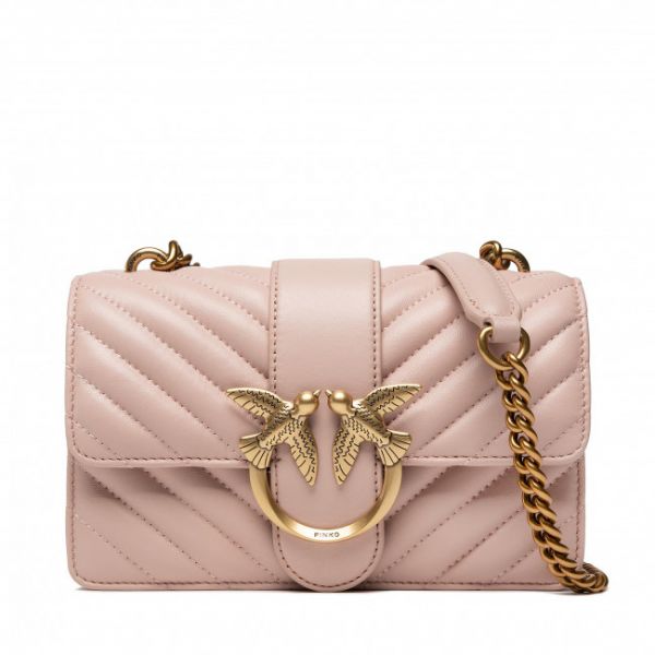 Borsetta PINKO - Love Mini Icon Chevron Cl AI 22-23 PLTT 1P22UJ A03Z Cipria O81Q Borsetta PINKO - Love Mini Icon Chevron Cl AI 22-23 PLTT 1P22UJ A03Z Cipria O81Q