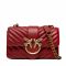 Borsetta PINKO - Love Mini Icon Chevron Cl AI 22-23 PLTT 1P22UJ A03Z Ruby Red R72Q