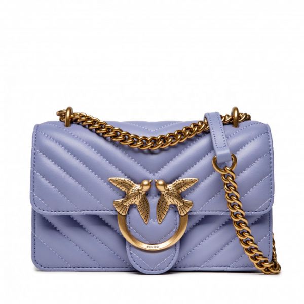 Borsetta Pinko - Love Mini Icon Chevron 1 Dc AI 22-23 PLTT 1P22UL A03Z Purple Y79Q Borsetta Pinko - Love Mini Icon Chevron 1 Dc AI 22-23 PLTT 1P22UL A03Z Purple Y79Q