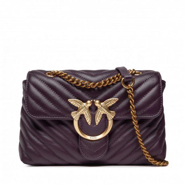 Borsetta PINKO - Love Mini Lady Puff Chevron 1 Cl AI 22-23 PLTT 1P22Z3 A03Z Purple WWAQ Borsetta PINKO - Love Mini Lady Puff Chevron 1 Cl AI 22-23 PLTT 1P22Z3 A03Z Purple WWAQ