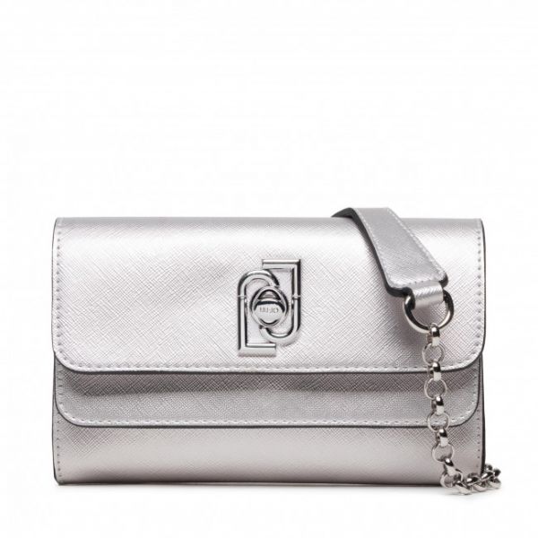 Borsetta Liu Jo - Ecs S Crossbody AF2052 E0087 Silver 00532 Borsetta Liu Jo - Ecs S Crossbody AF2052 E0087 Silver 00532