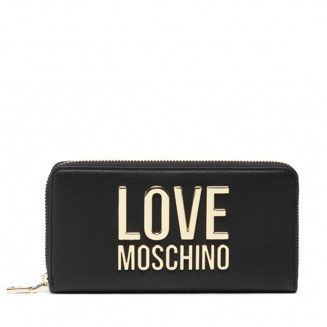 Portafoglio grande da donna LOVE MOSCHINO - JC5611PP1FLJ000A Nero