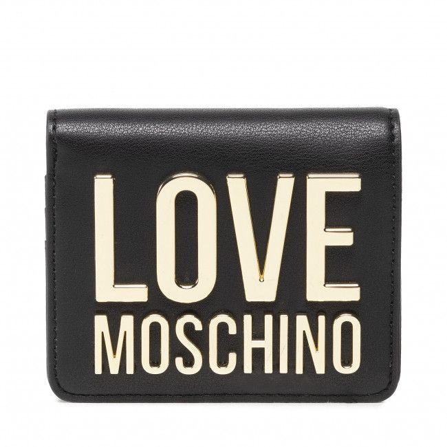 Portafoglio piccolo da donna LOVE MOSCHINO - JC5612PP1FLJ000A Nero