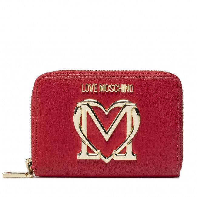 Portafoglio grande da donna LOVE MOSCHINO - JC5671PP1FLZ0500 Rosso